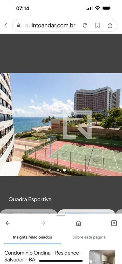 Apart Hotel 2 Quartos Frente Mar Сальвадор Экстерьер фото